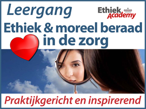 Lees alles over Ethiek en moreel beraad in de zorg... illustratie leergang ethiek in de zorg